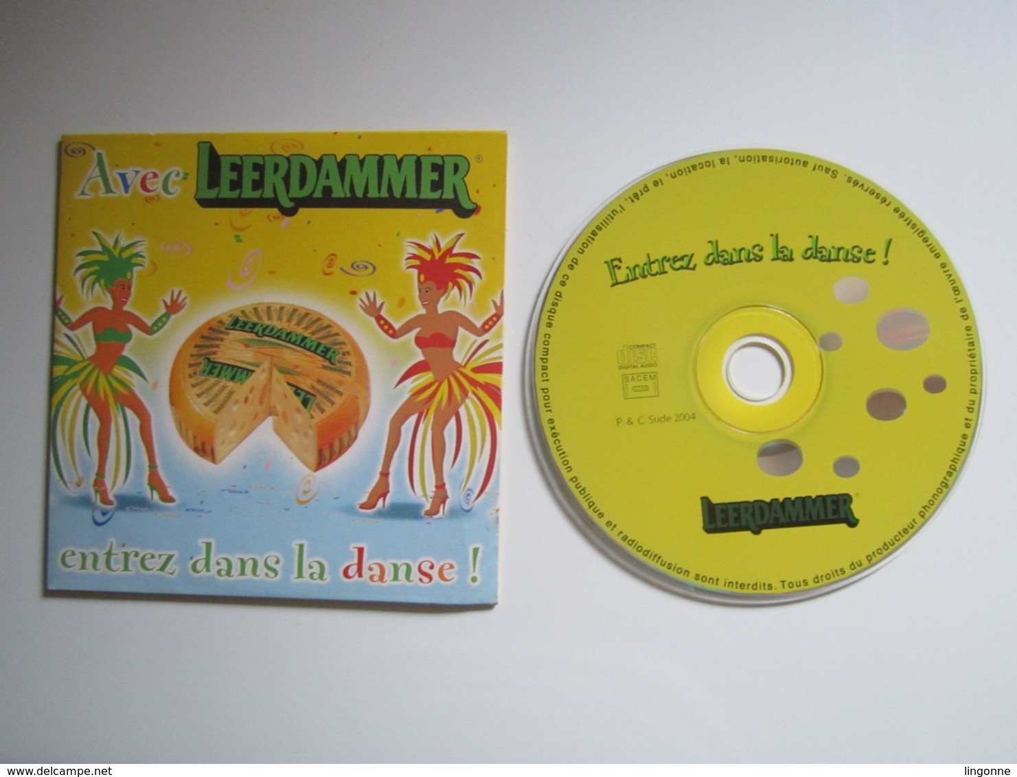 CD PROMO PUBLICITAIRE LEERDAMMER ENTREZ DANS LA DANSE ! 12 Titres - Compilations