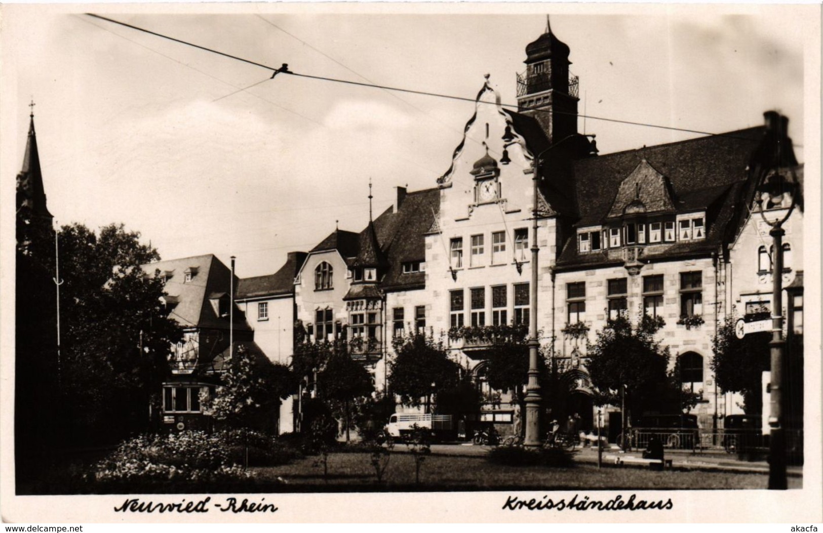 CPA AK Neuwied Kreisstandehaus GERMANY (895865) - Neuwied