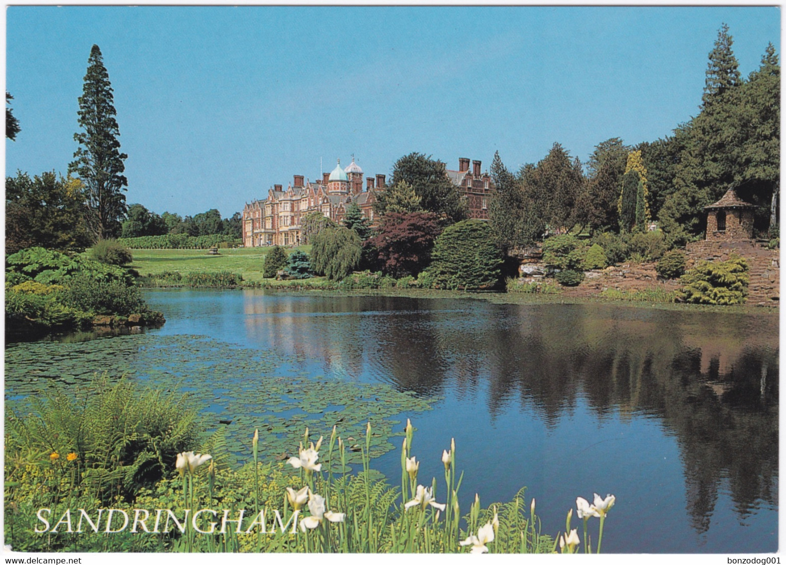 Sandringham House, Norfolk, From The Lake. Unposted - Autres & Non Classés