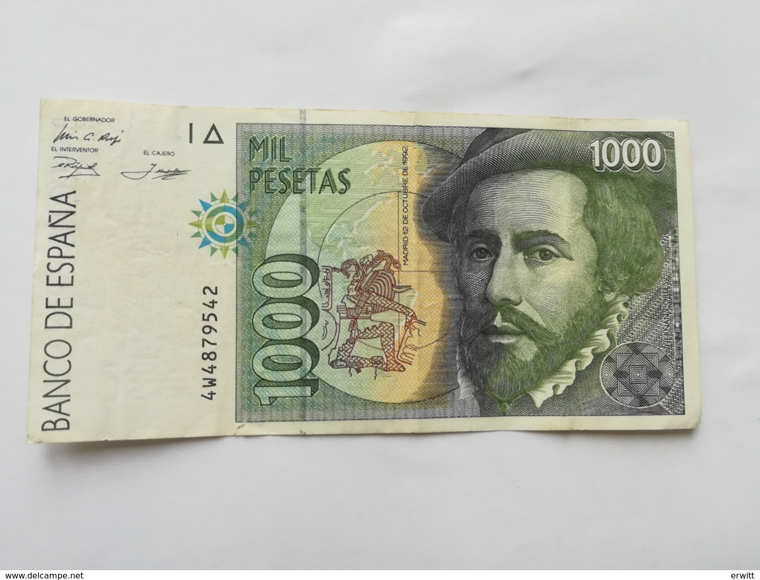 SPAGNA 1000 PESETAS 1992 - [ 4] 1975-… : Juan Carlos I