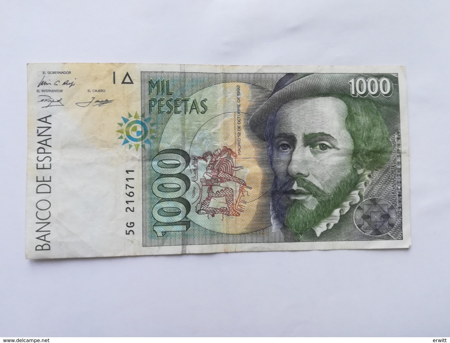 SPAGNA 1000 PESETAS 1992 - [ 4] 1975-… : Juan Carlos I