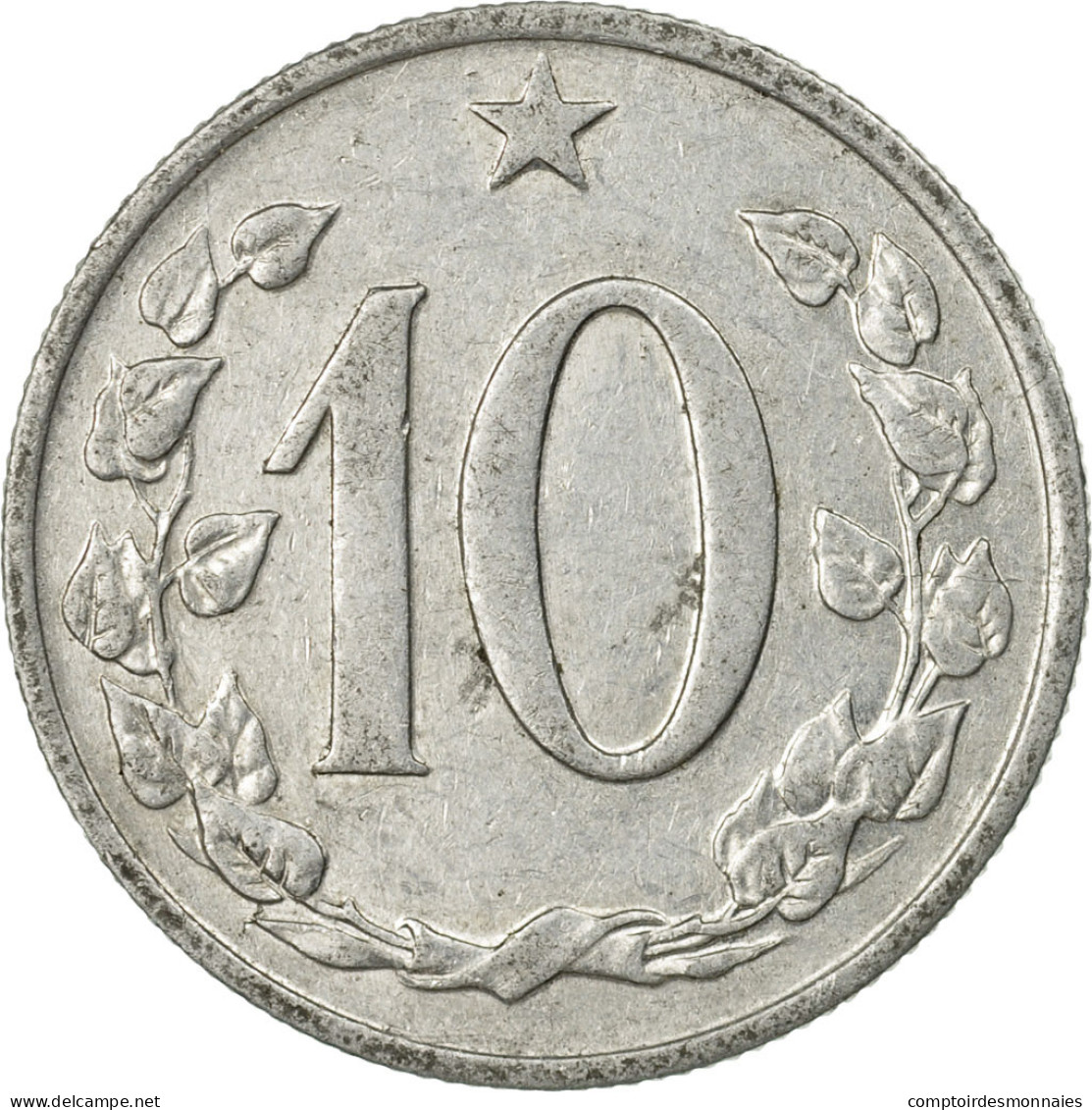 Monnaie, Tchécoslovaquie, 10 Haleru, 1963, TTB, Aluminium, KM:49.1 - Czechoslovakia