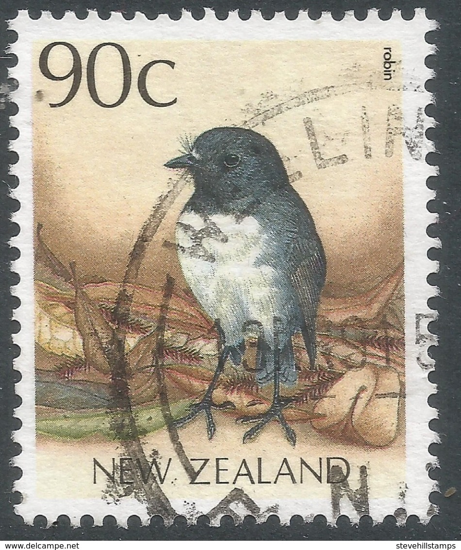 New Zealand. 1988 Native Birds. 90c Used. SG 1468 - Usados