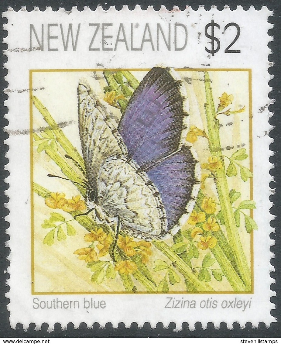 New Zealand. 1991 Butterflies. $2 Used. SG 1641 - Used Stamps