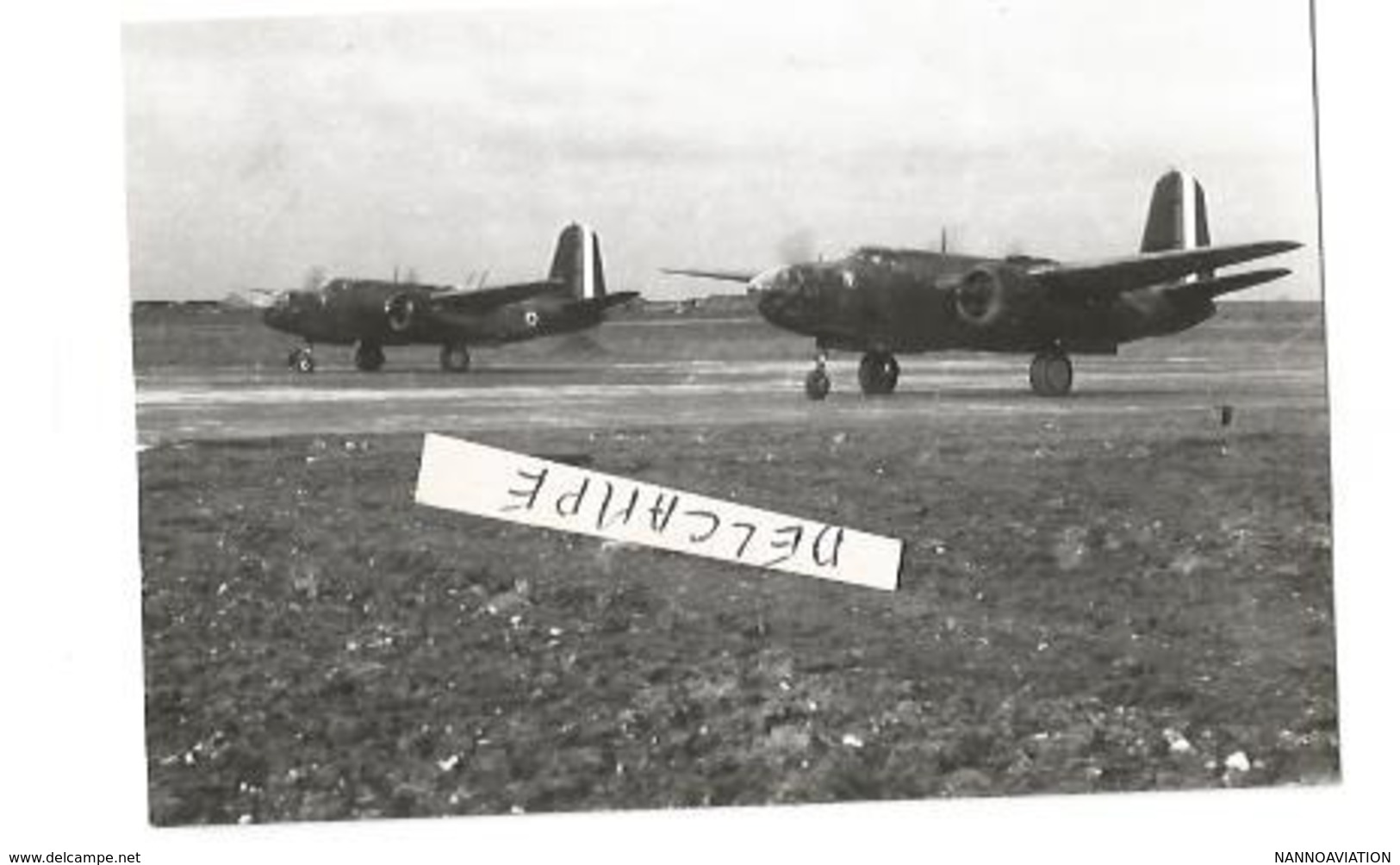 PHOTO AVION DOUGLAS BOSTON AU DECOLLAGE A VITRY EN ARTOIS  ARCHIVE ECPA 9X6CM - 1939-1945: 2ème Guerre