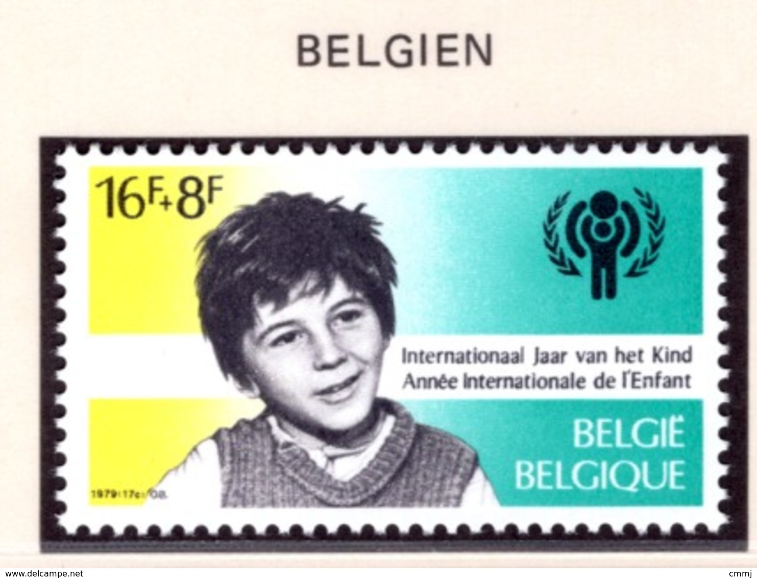 1979 - YEAR INTERN. OF CHILD - BELGIO - Mi. Nr.  2009 - NH - (6532-14.) - Ungebraucht