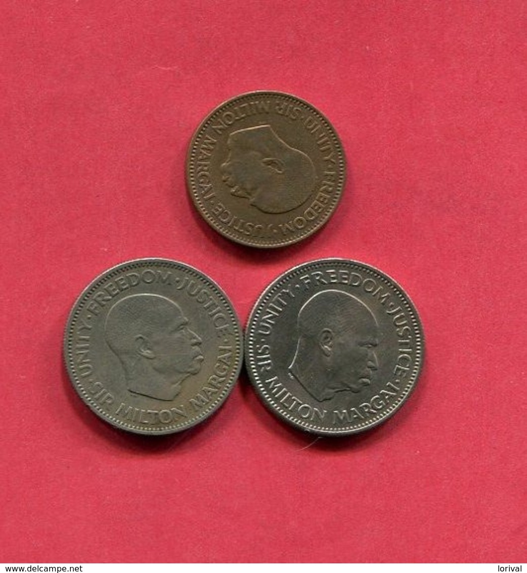 LOT 3 MONNAIES DIFFERENTES TB+ 4 - Sierra Leone