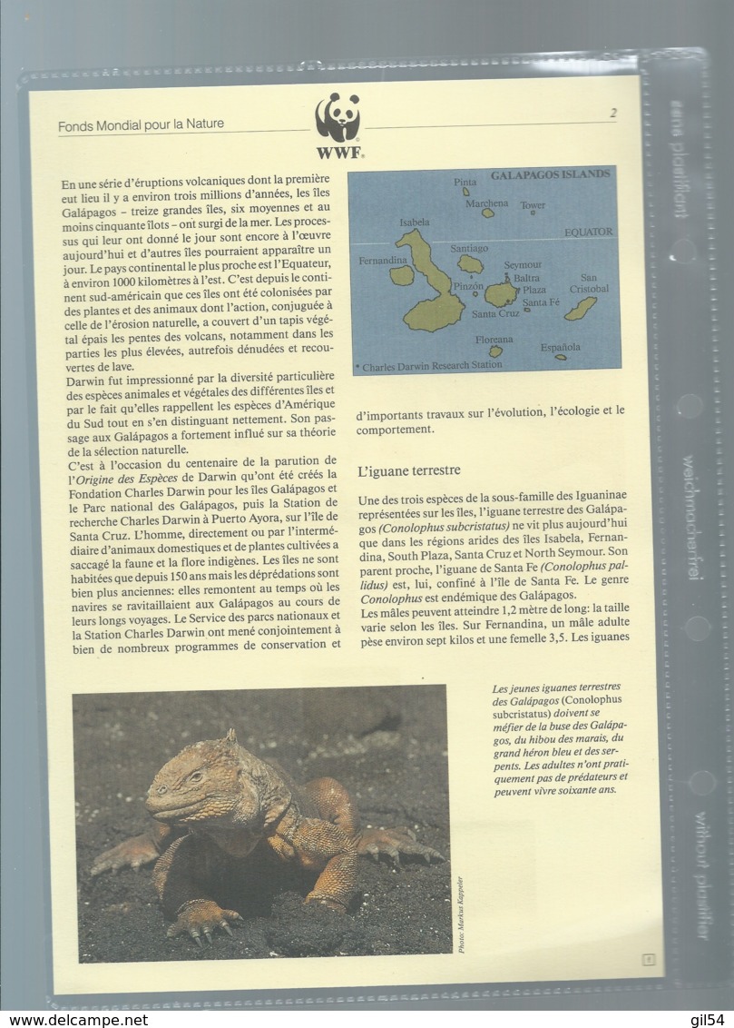 WWF - ECUADOR - FAUNA GALAPAGOS - 1992, Ensemble Complet -  Car118 - Verzamelingen & Reeksen