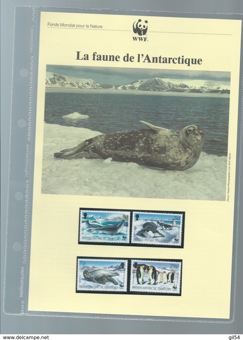 WWF -  British Antartic Territory  1986 ,  Ensemble Complet -  Car119 - Collections, Lots & Series