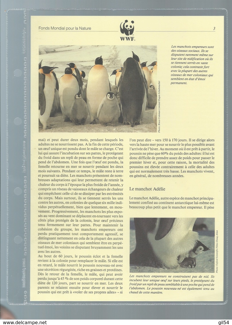 WWF -  British Antartic Territory  1986 ,  Ensemble Complet -  Car119 - Verzamelingen & Reeksen