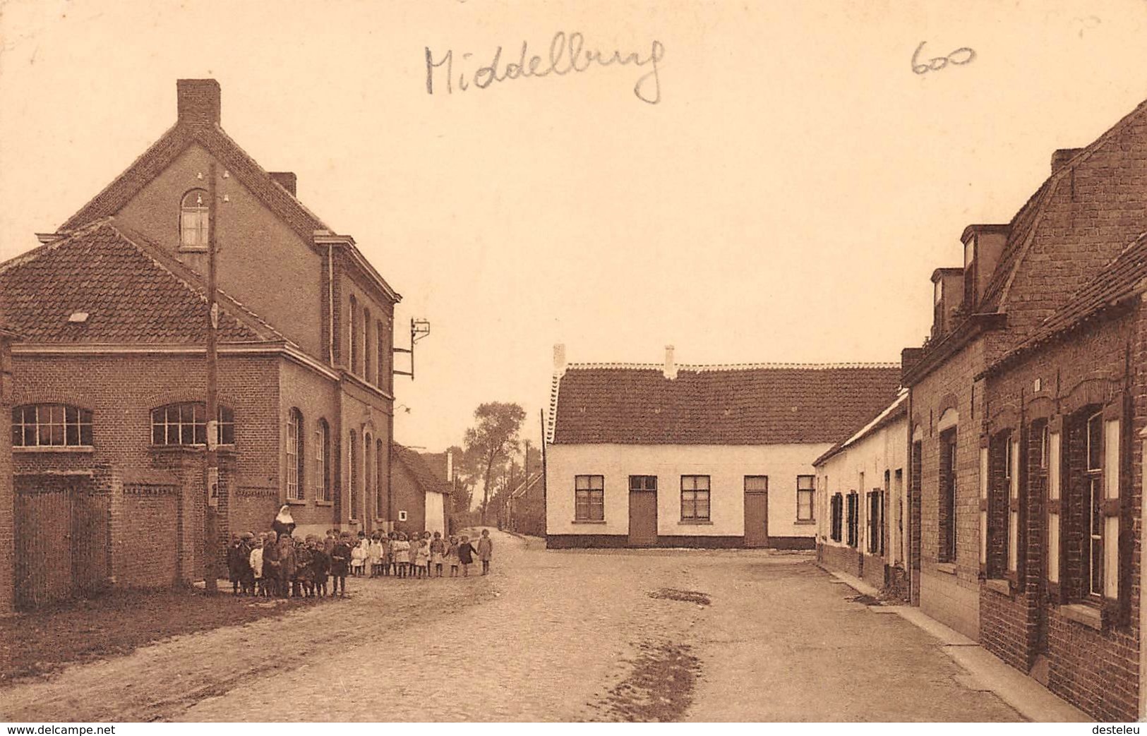 Groene Markt - Klooster En Bewaarschool - Middelburg - Maldegem