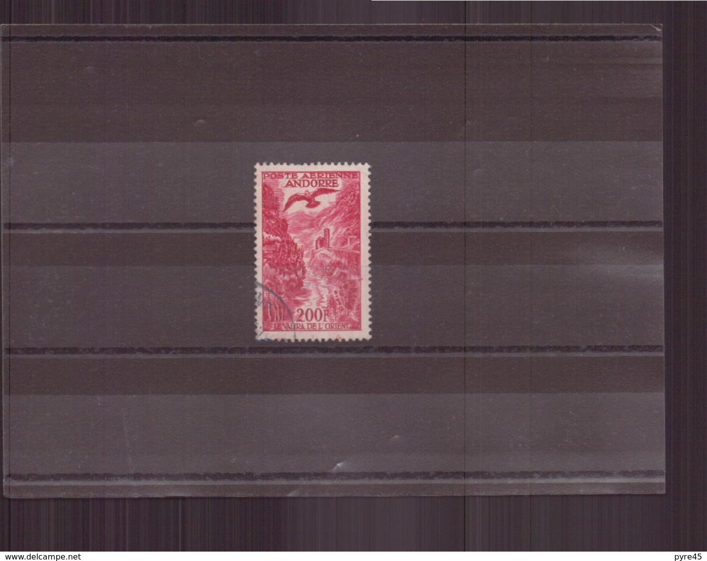 Andorre, 1955 / 1957, N° 3 Oblitéré - Oblitérés