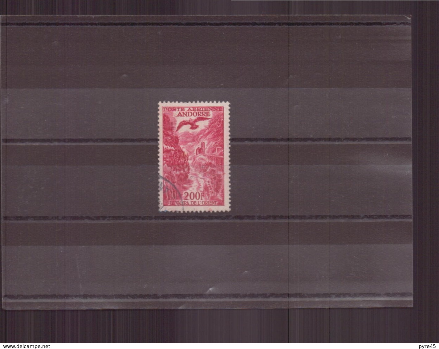Andorre, 1955 / 1957, N° 3 Oblitéré - Used Stamps