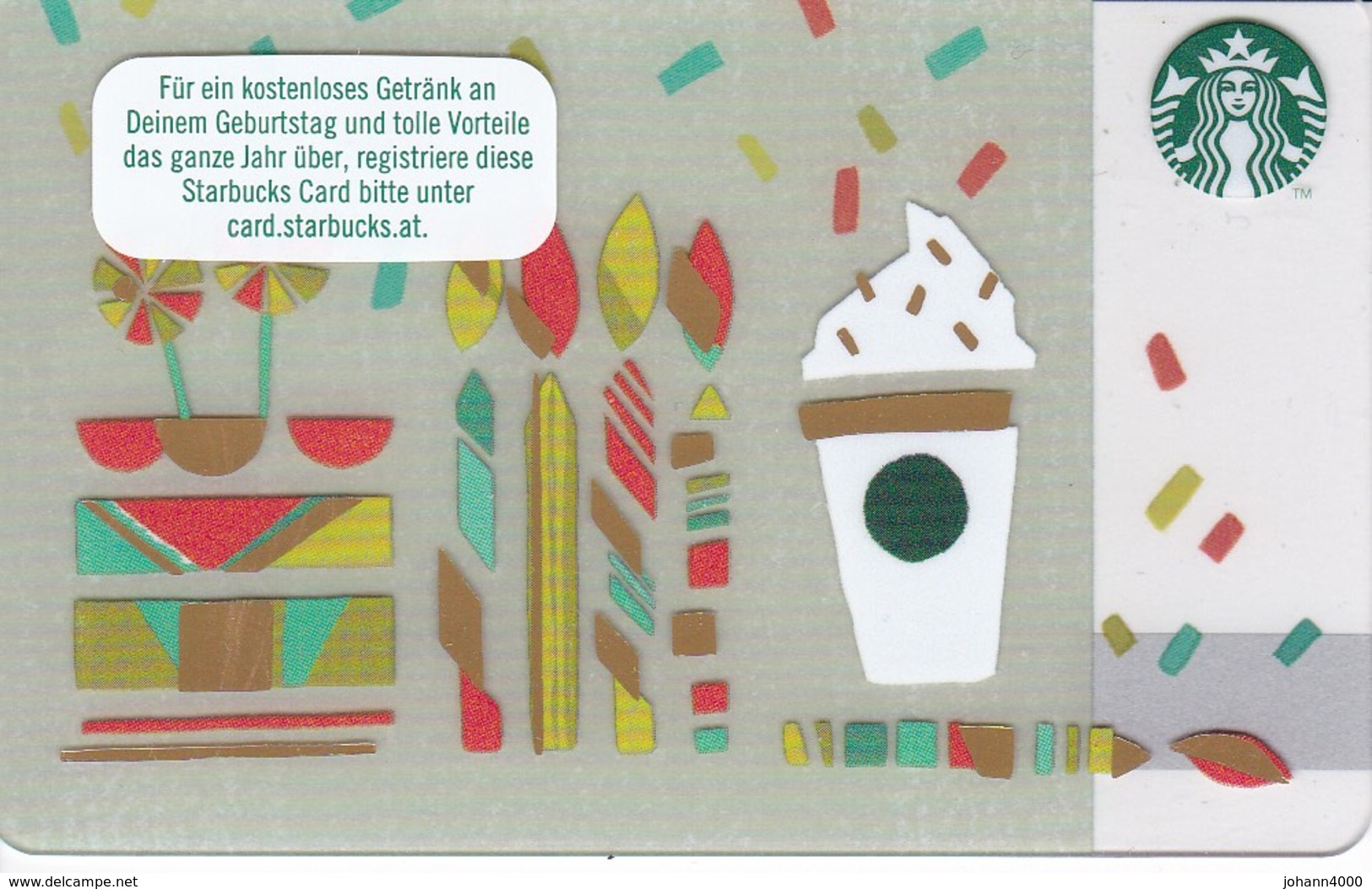 Geschenkkarte Starbucks Card Gift - Gift Cards