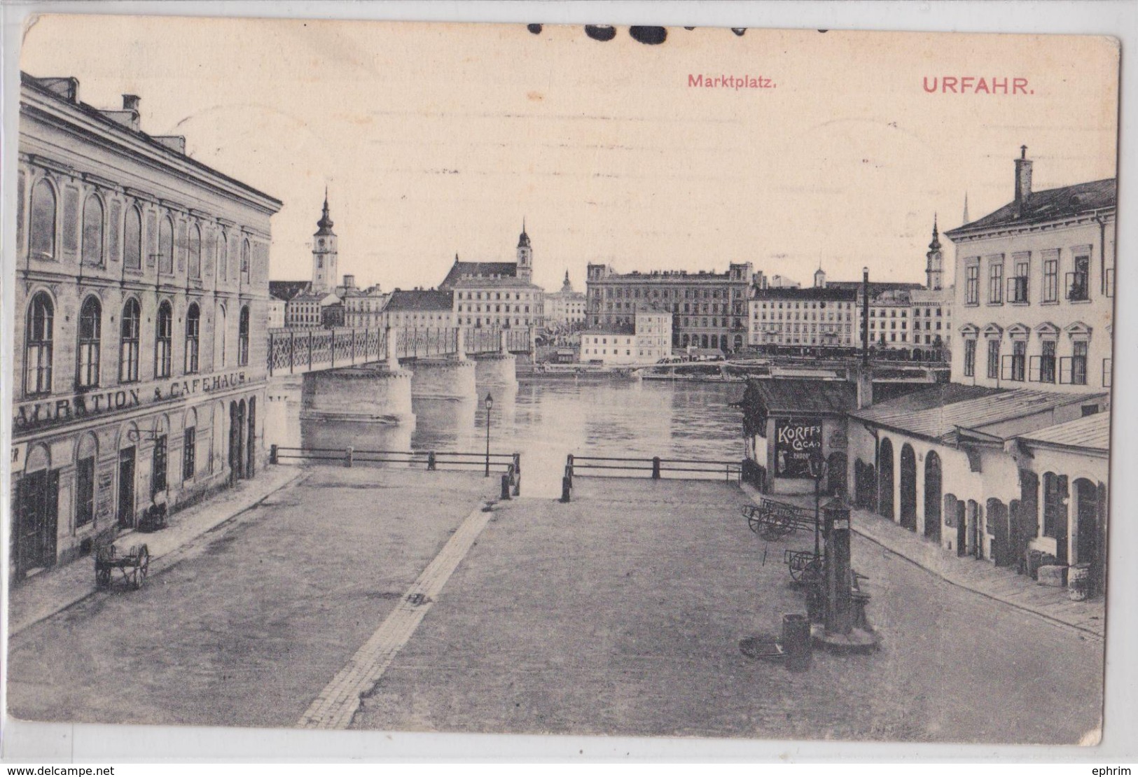 LINZ URFAHR - Marktplatz - Korff Cacao - Cafe Haus - Linz Urfahr