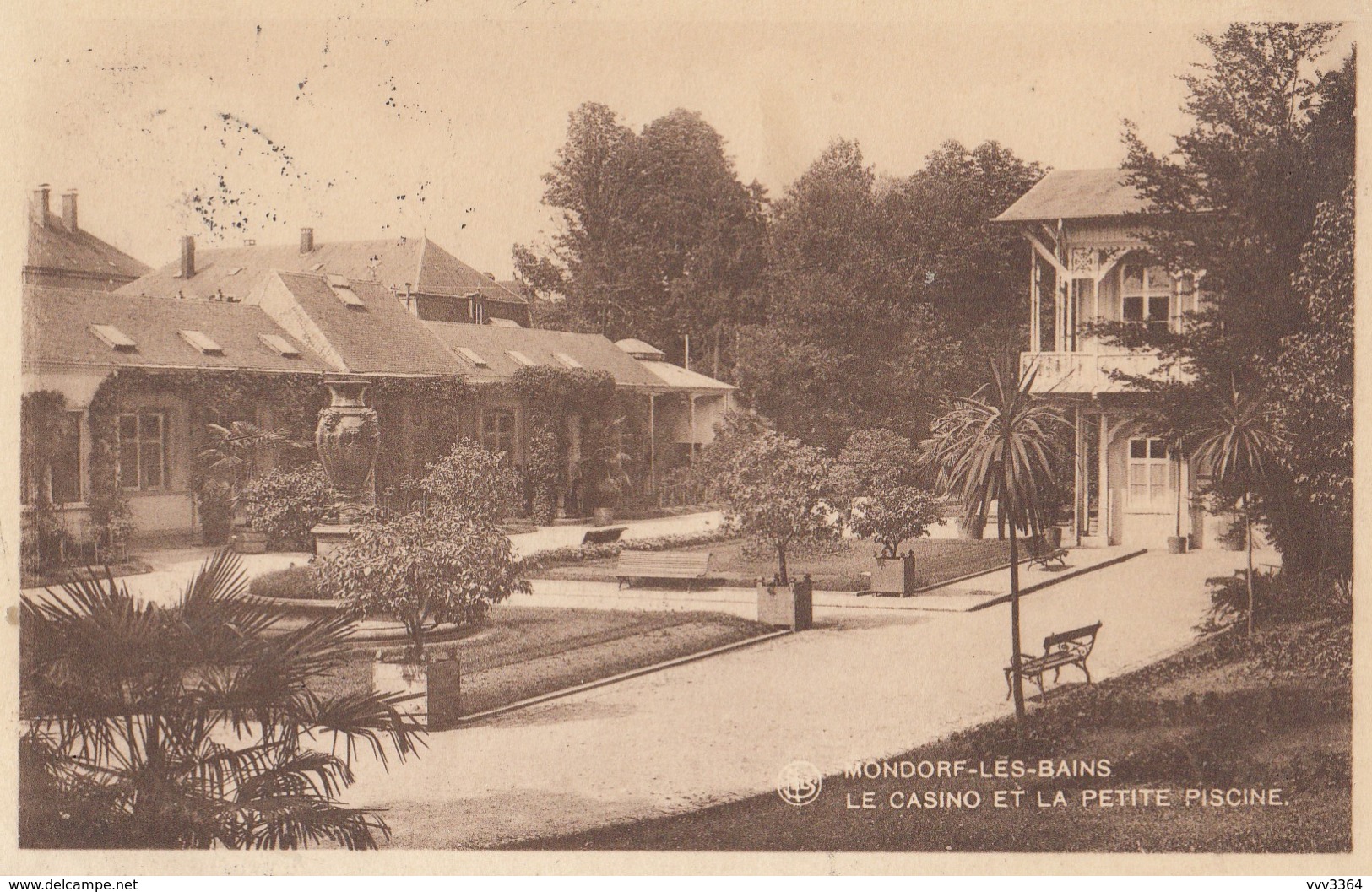 MONDORF-les-BAINS: Le Casino Et La Petite Piscine - Remich