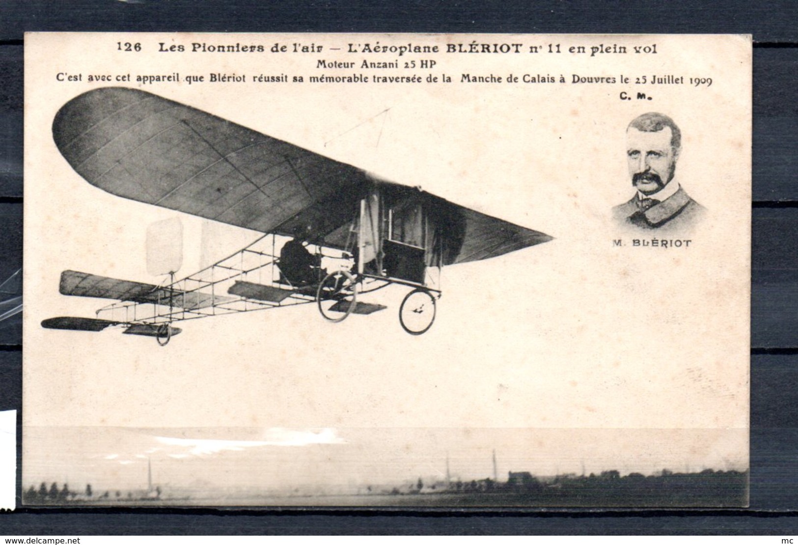 Les Pionniers De L'air - L'aéroplane Louis Blériot N° 11 En Plein Vol - Aviateurs