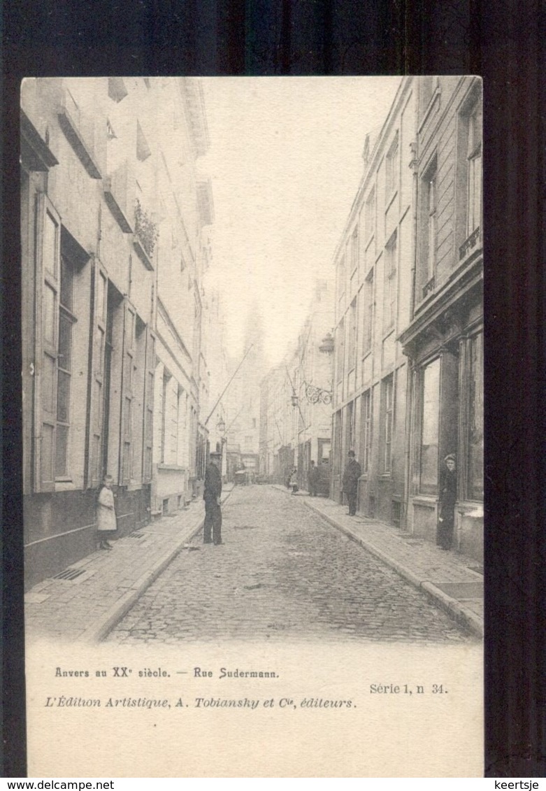 Anvers Antwerpen - Rue Sudermann  - 1905 - Altri & Non Classificati