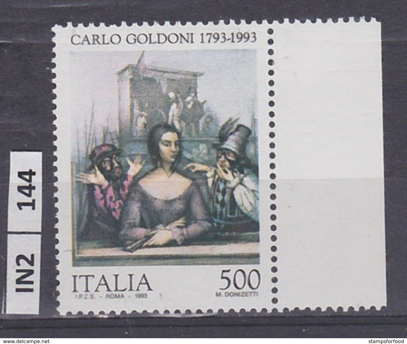 ITALIA     1993	Goldoni, Colombina 500 L, Nuovo - 1991-00:  Nuovi