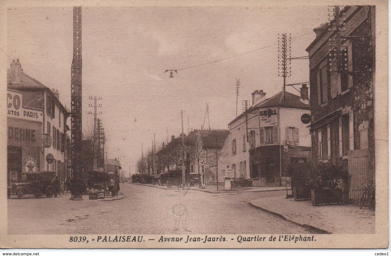 PALAISEAU  AVENUE JEAN JAURES  QUARTIER DE L'ELEPHANT - Palaiseau