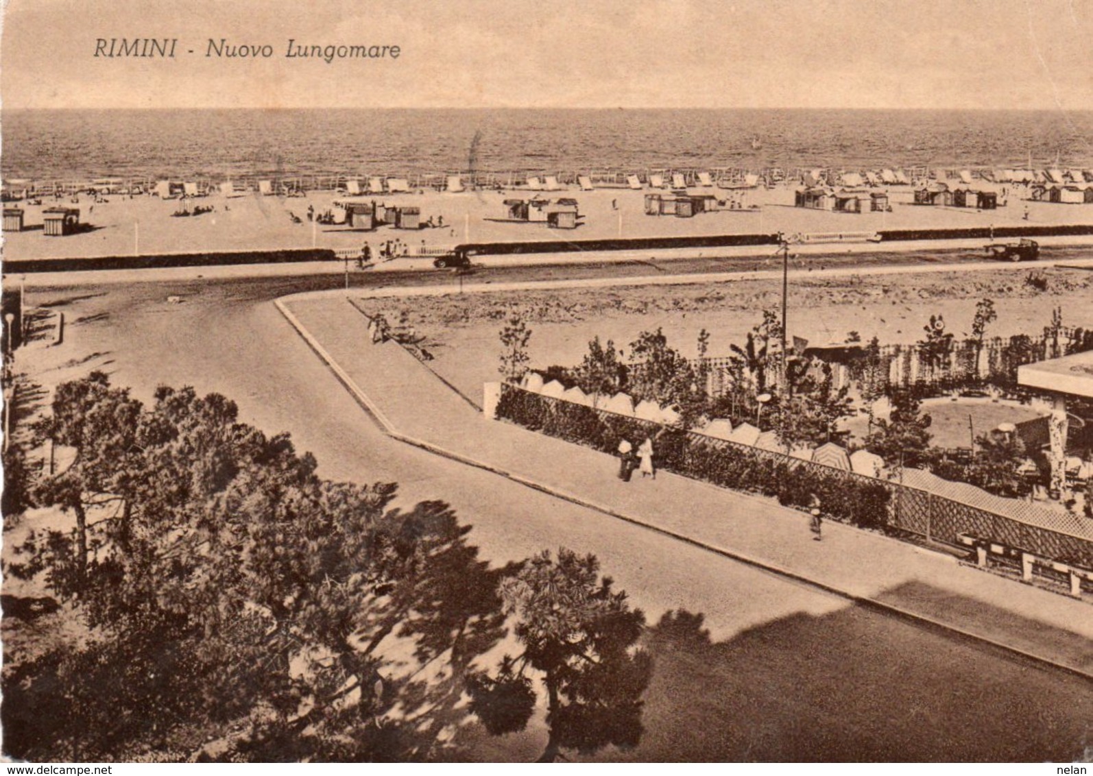 RIMINI-NUOVO LUNGOMARE-1951-F.G - Rimini