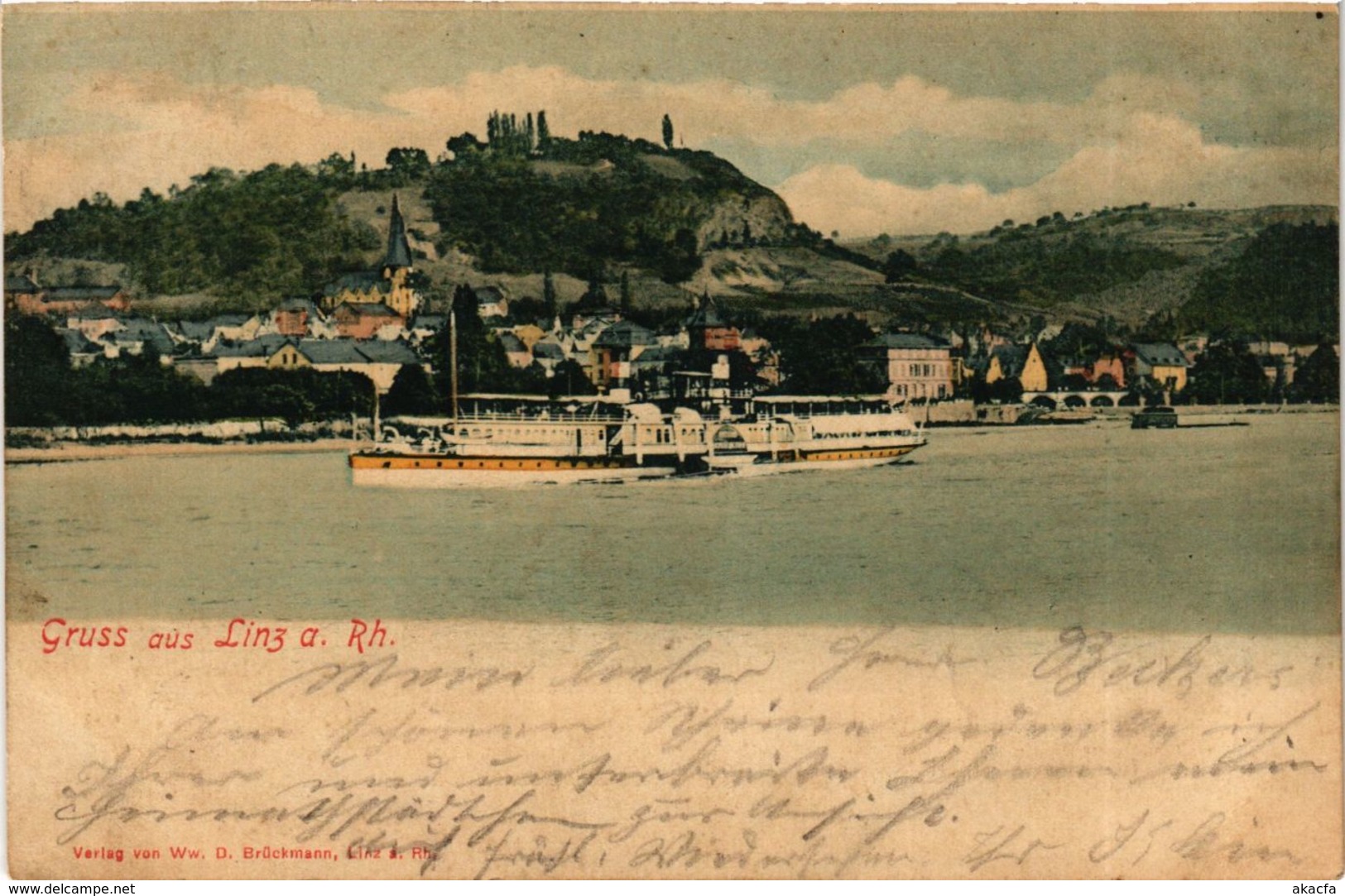 CPA AK Gruss Aus Linz A.Rh. GERMANY (896032) - Linz A. Rhein