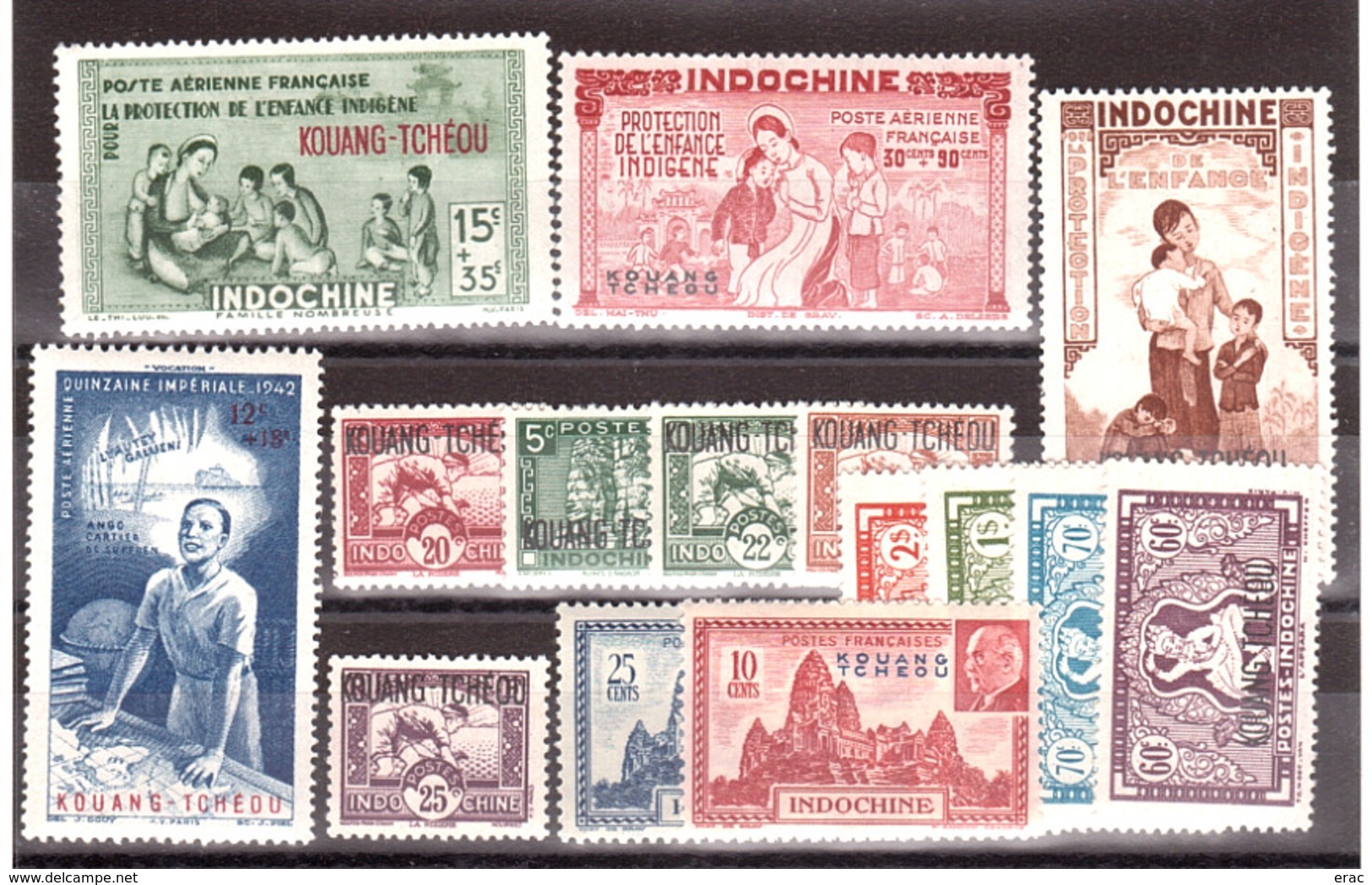 Kouang-Tchéou - Lot De Timbres Neufs ** - Neufs