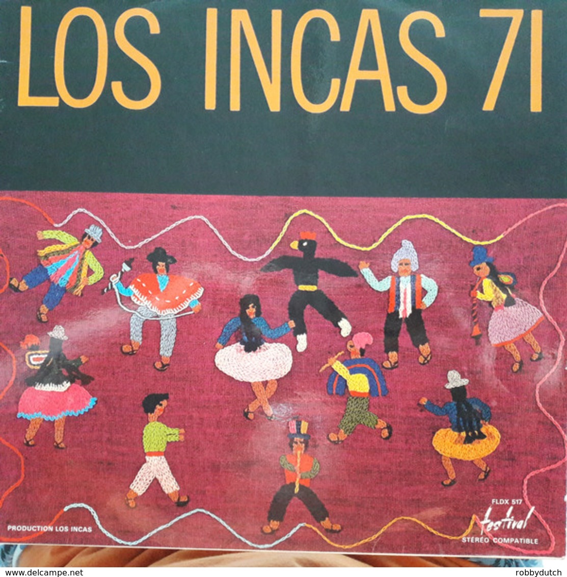 * LP * LOS INCAS 71 (France 1971 EX !!!) - Country & Folk