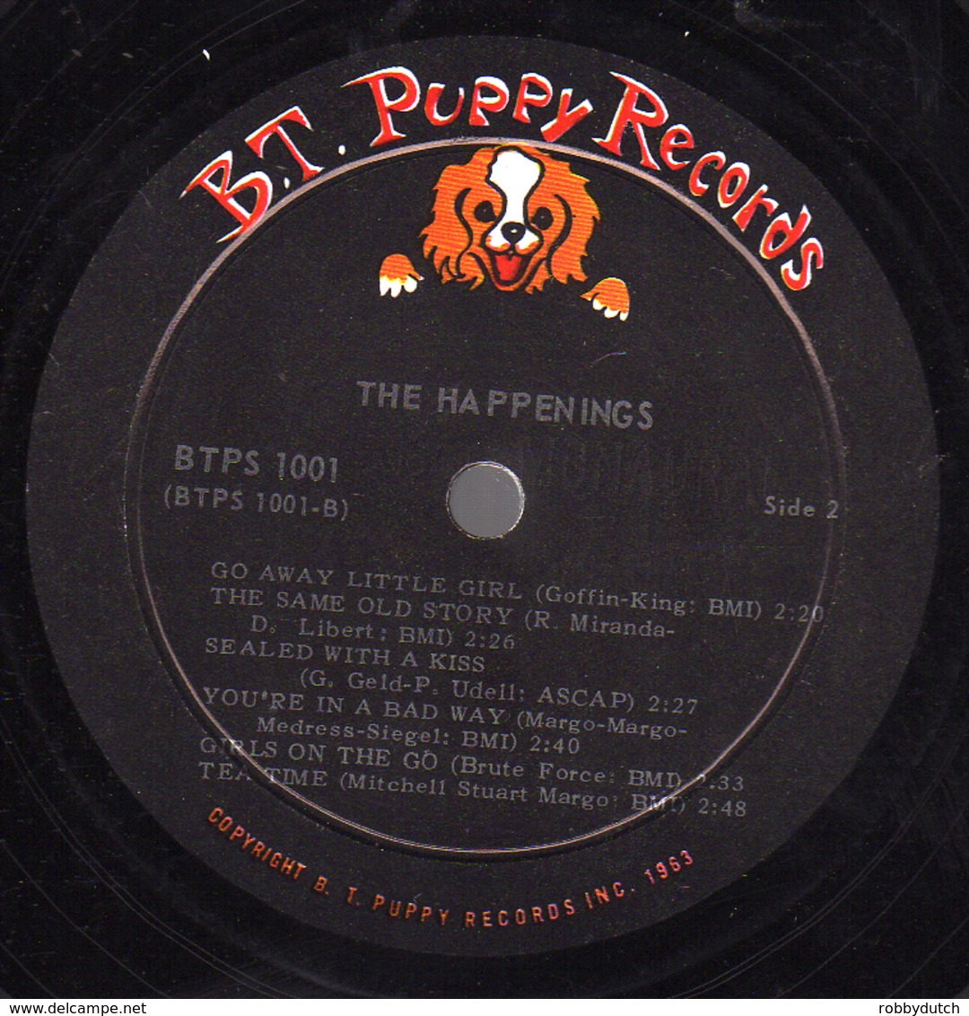 * LP * THE HAPPENINGS - BYE BYE, SO LONG, FAREWELL..SEE YOU IN SEPTEMBER (USA 1966) - Country & Folk
