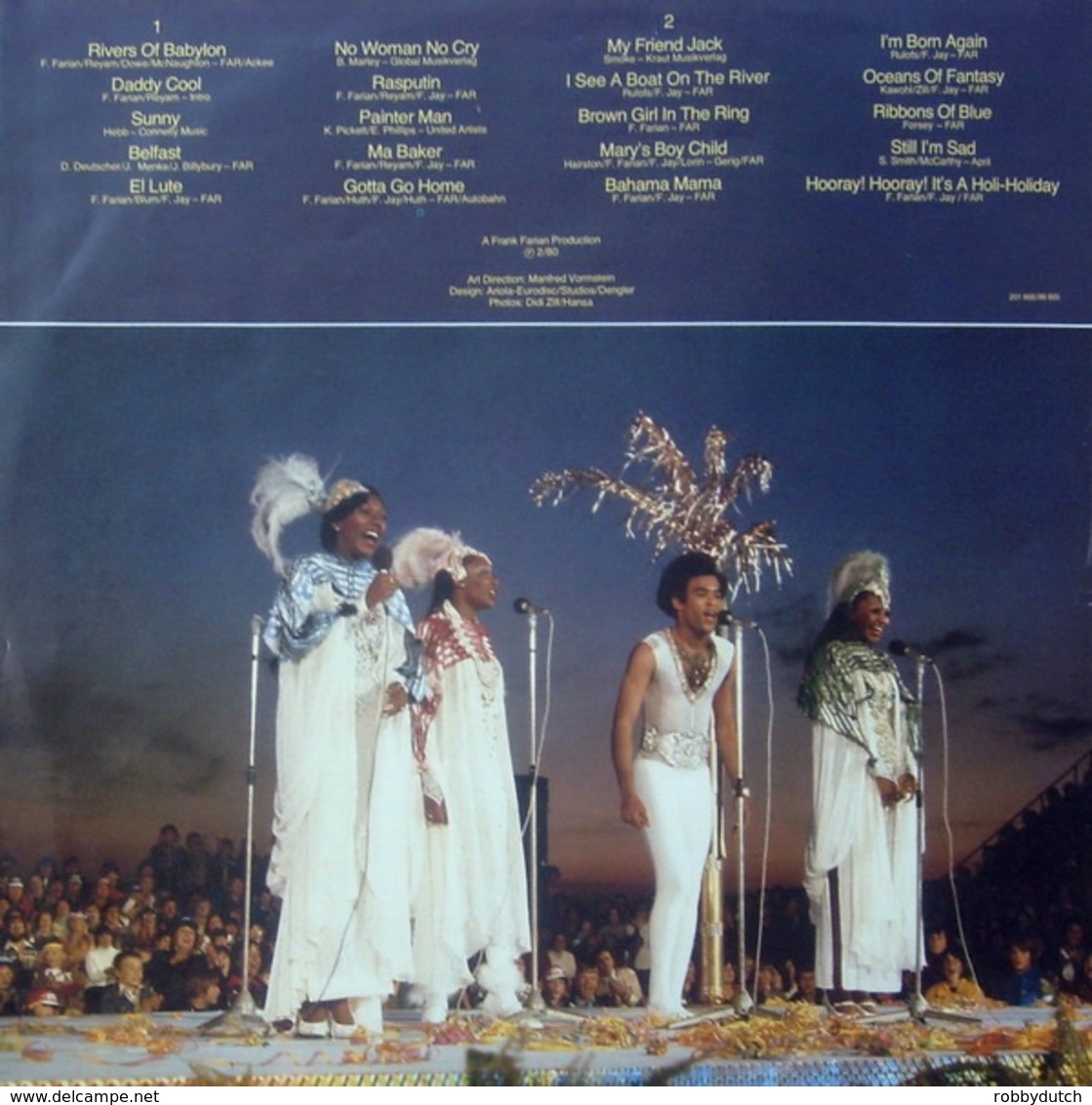 * LP * THE MAGIC OF BONEY M (Holland 1980) - Disco, Pop