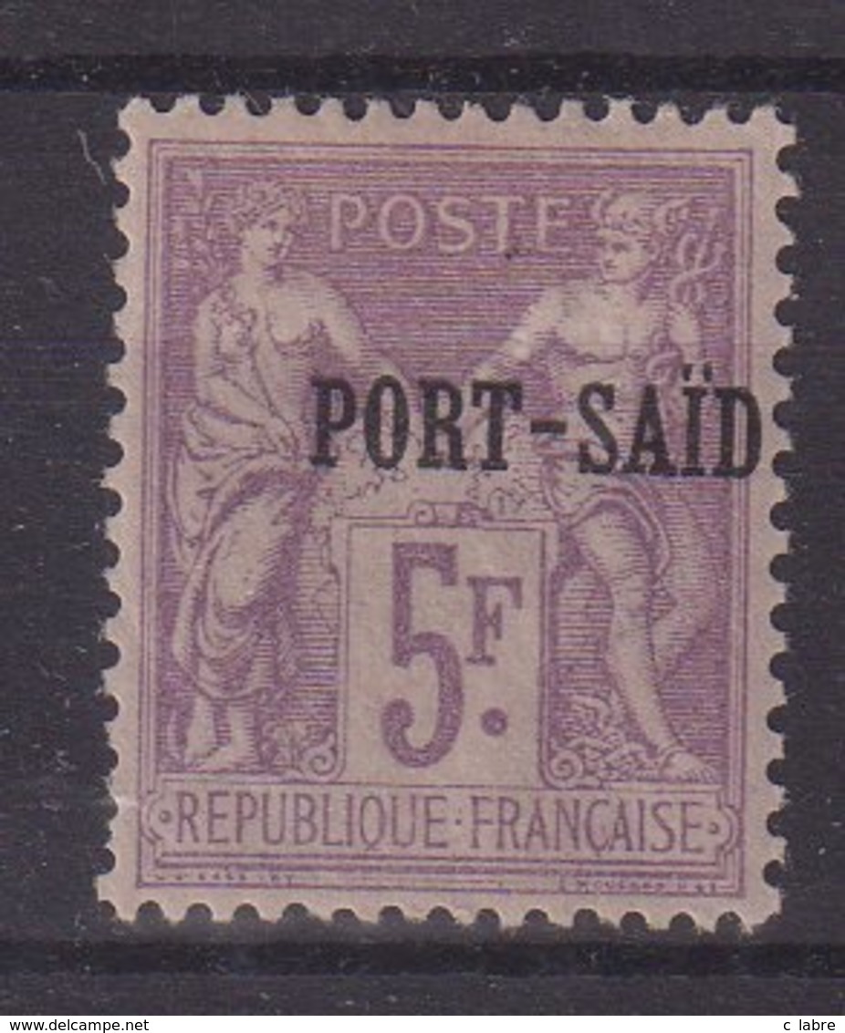 PORT - SAID : N° 18 * . TB . 1899 . - Nuevos