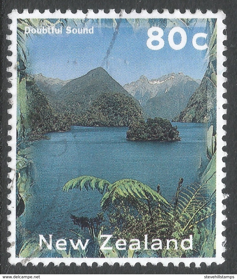 New Zealand. 1995 NZ Scenery. 80c Used. SG 1933 - Used Stamps