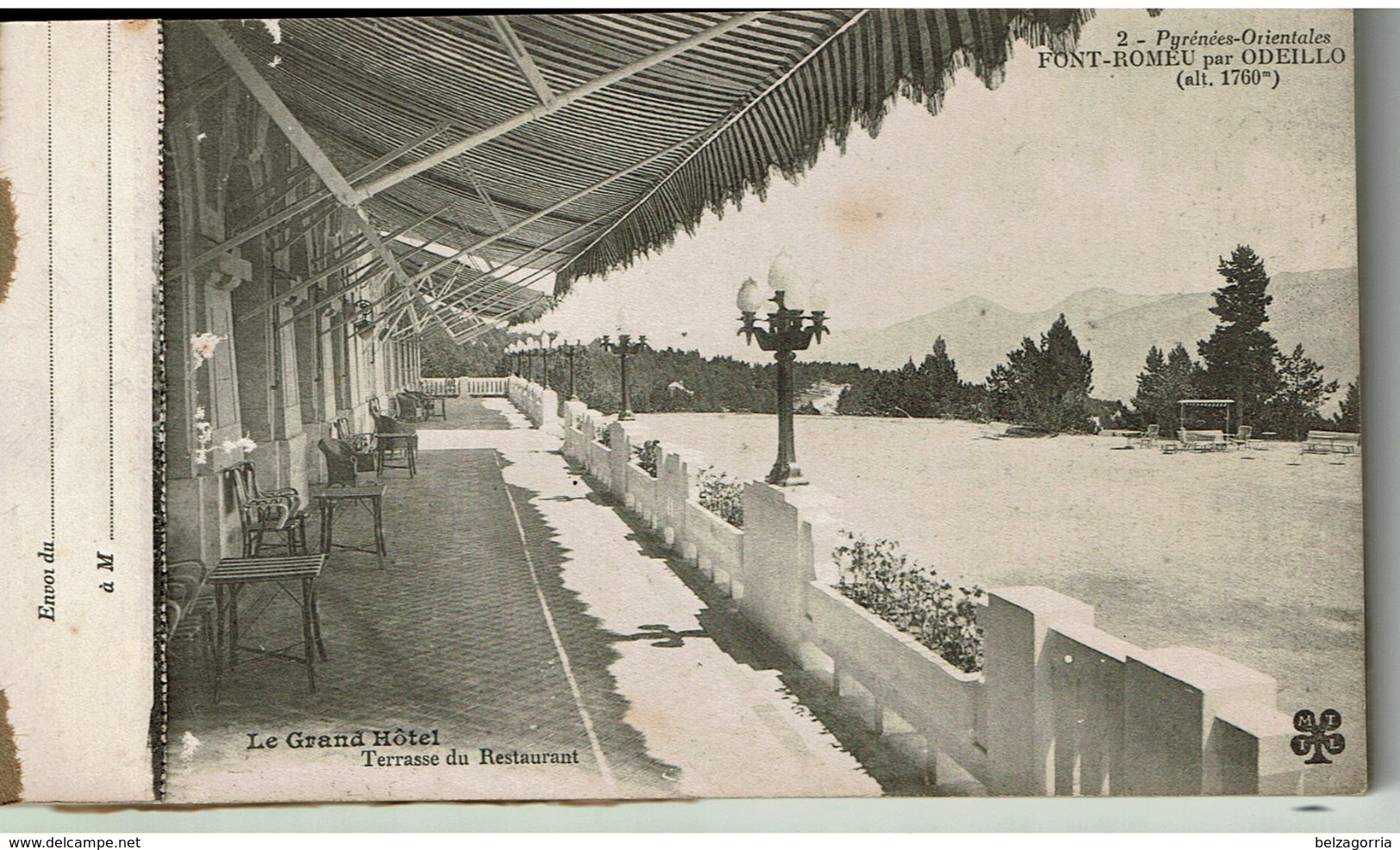 FONT-ROMEU -  CARNET Du GRAND HÔTEL -  CERDAGNE FRANCAISE - ( Pas Courant ) - VOIR SCANS - Autres & Non Classés