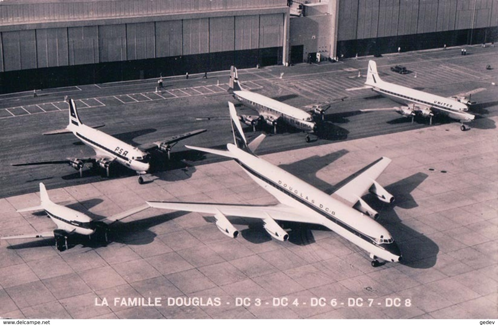 Aviation, La Famille Douglas DC3 - DC4 - DC6 - DC7 - DC8 (3013) - 1946-....: Era Moderna