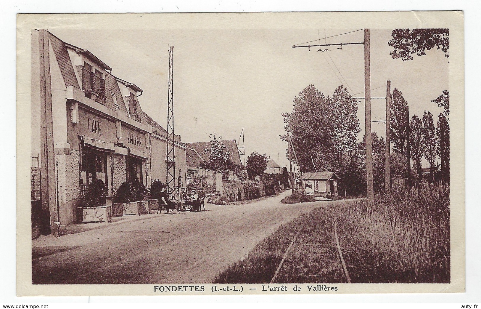 FONDETTES - L'arrêt De Vallières - Fondettes