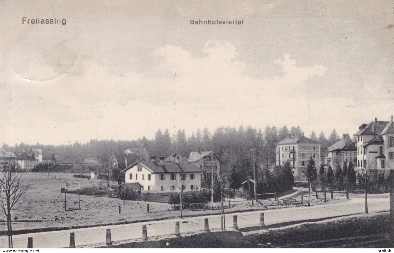 Freilassing * Bahnhofsviertel, Stadtteil * Deutschland * AK1099 - Freilassing