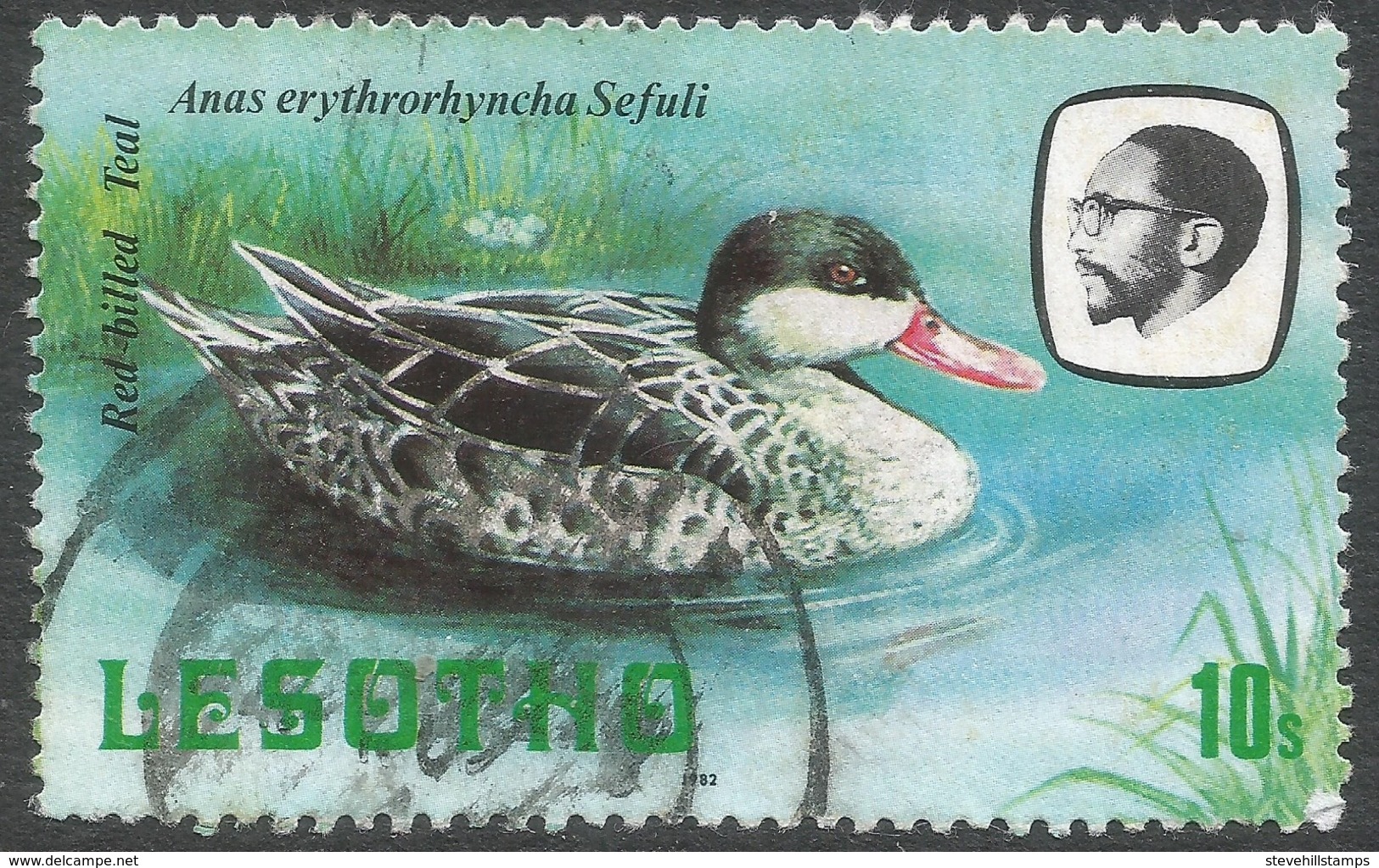 Lesotho. 1981 Birds. 10s Used. SG 506 - Lesotho (1966-...)