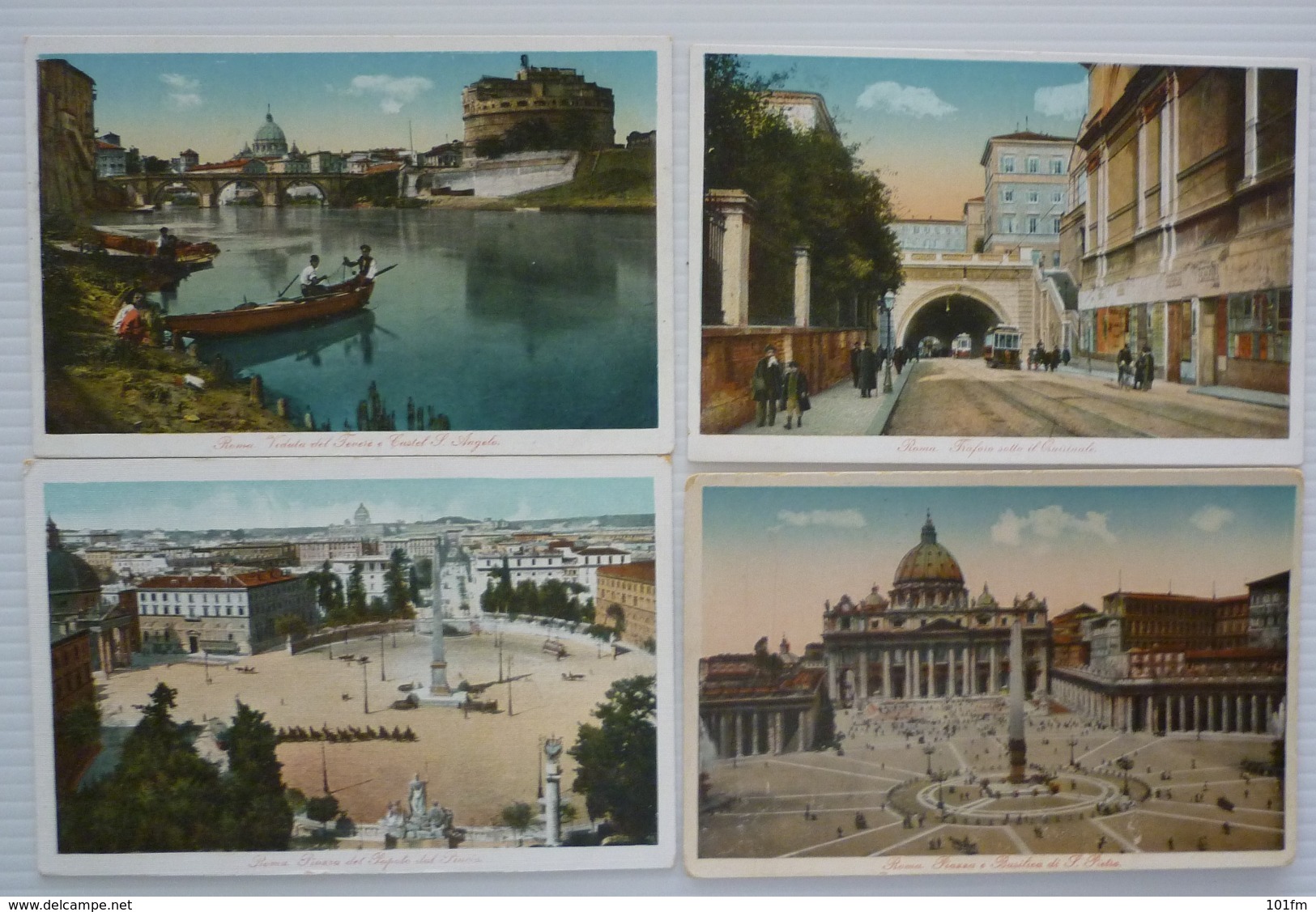 ROMA - LOT 4 CARTOLINE - Collections & Lots