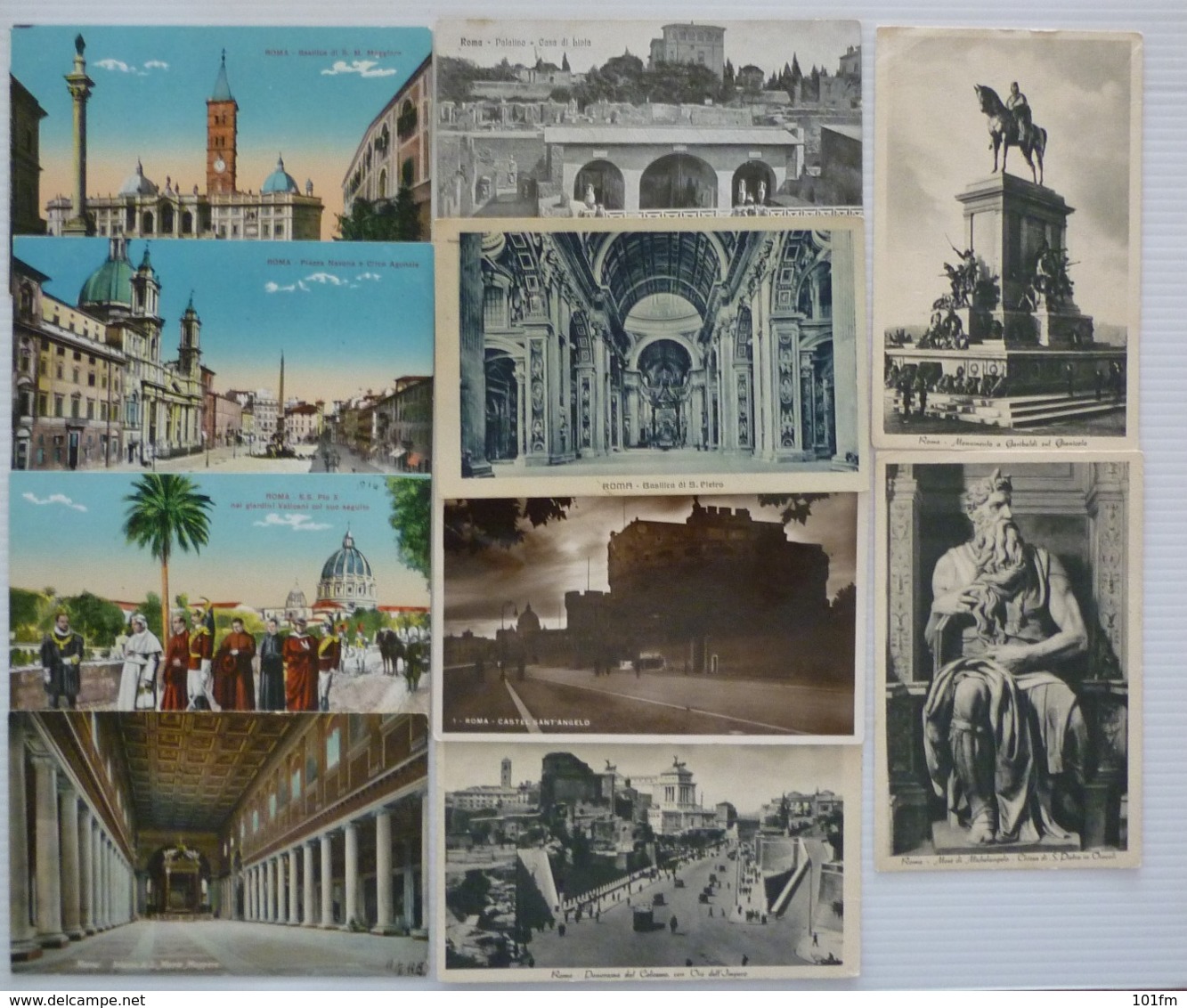 ROMA - LOT 10 CARTOLINE - Collections & Lots