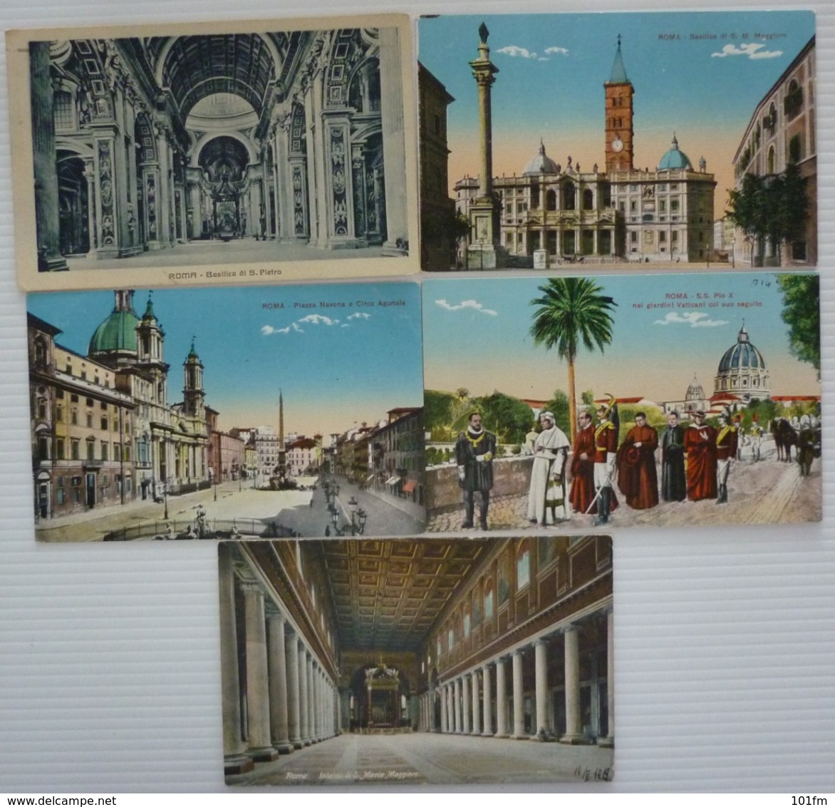 ROMA - LOT 10 CARTOLINE - Verzamelingen