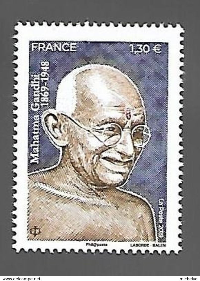 France 2019 - Yv N° 5346 ** - Mahatma Gandhi - Ungebraucht
