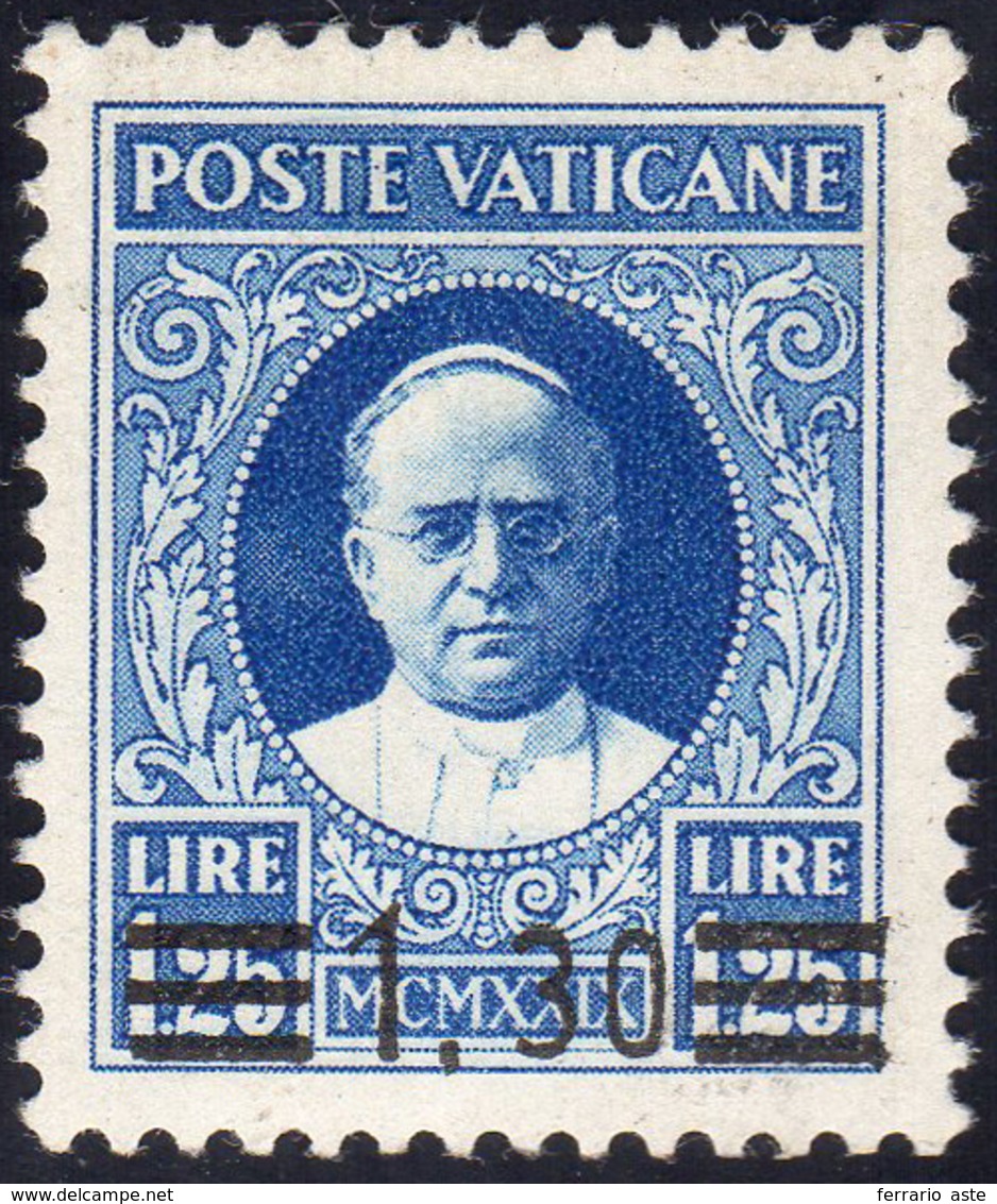 1934 - 1,30 Su 1,25 Lire Provvisoria, Saggio Venduto Come Normale Alla Posta (36A), Gomma Originale,... - Other & Unclassified