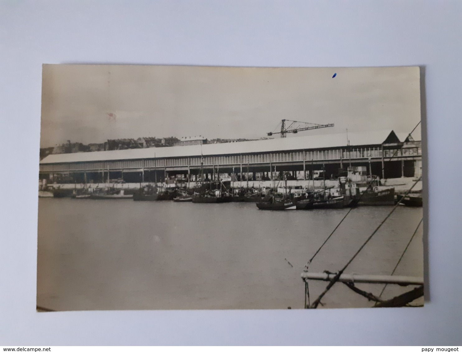 Bateaux De Pêche Et La Halle Aux Poissons - Boulogne Sur Mer