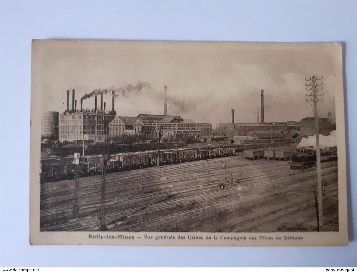 Bully Les Mines - Vue Des Usines De La Compagnie Des Mines De Béthune - Other & Unclassified