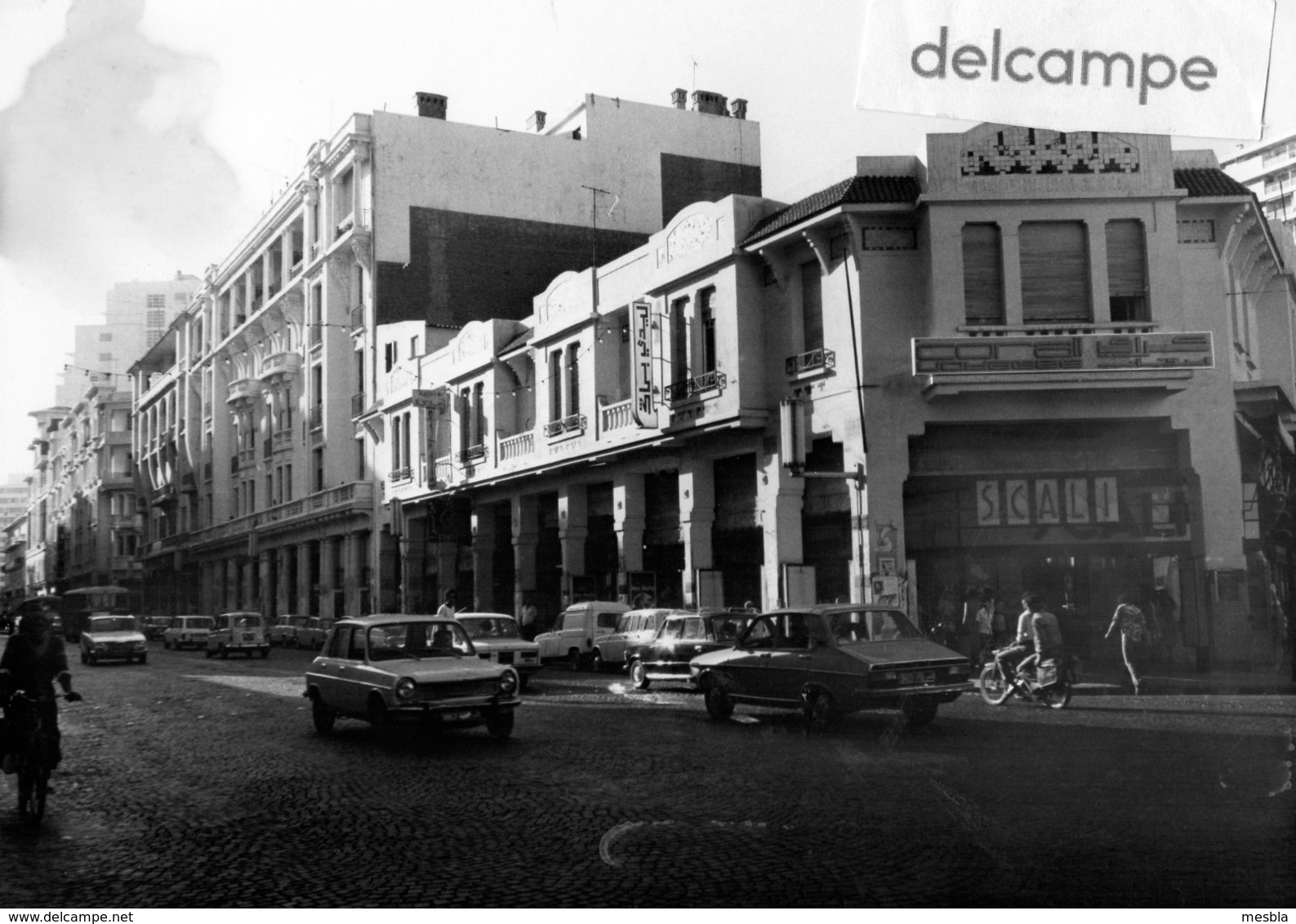 Grande Photo -  FES - FEZ - MAROC -  Grande Rue , Magasin SCALI - Lieux