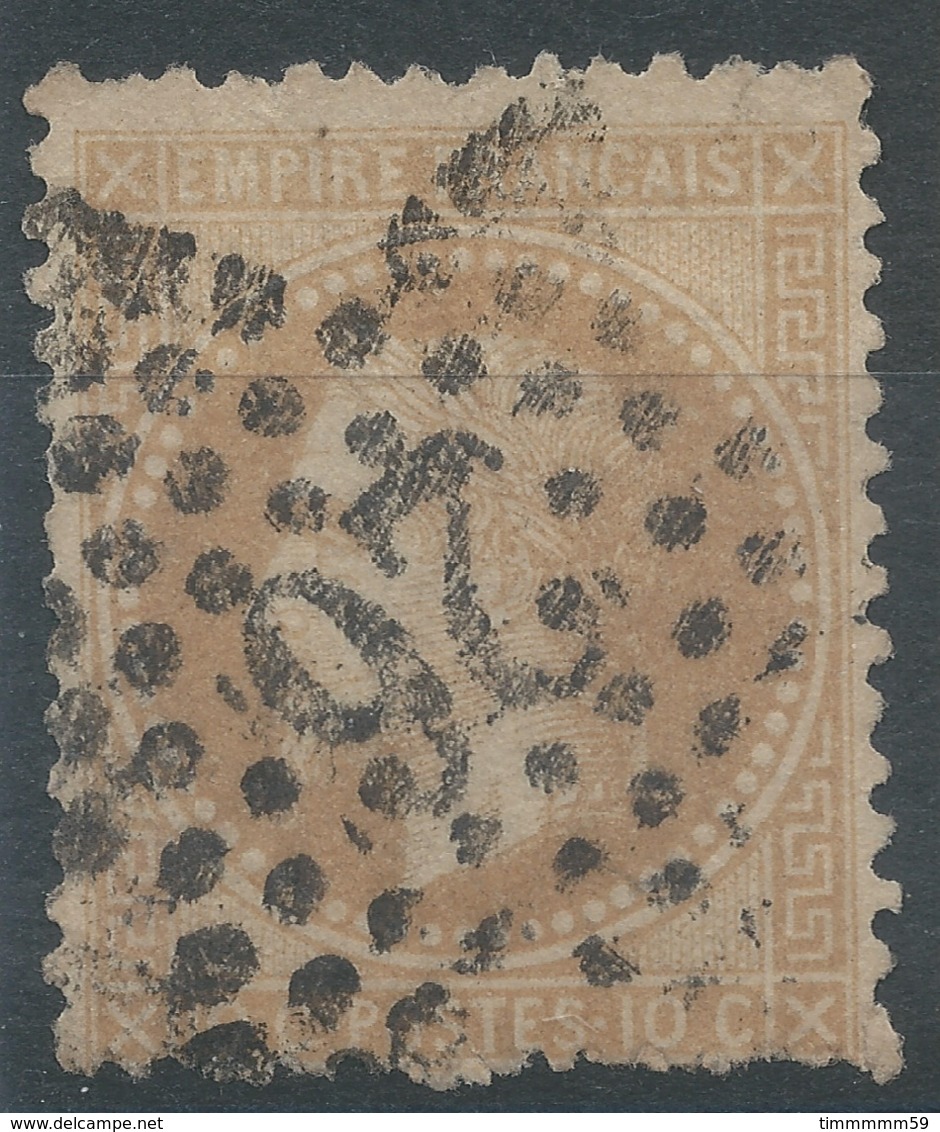 Lot N°51191  N°28B, Oblit étoile Chiffrée 26 De PARIS (gare Du Nord) - 1863-1870 Napoléon III Lauré