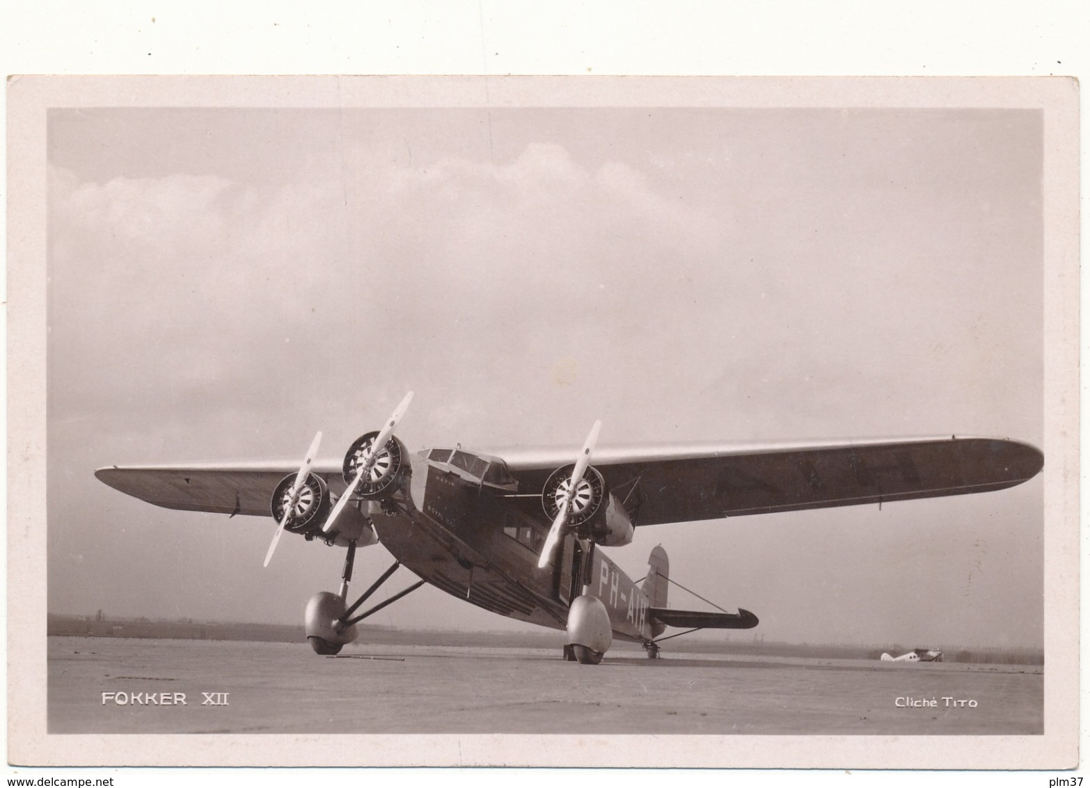 AVION - Fokker XII - Service Hollande-Les Indes Néerlandaises - 1919-1938: Fra Le Due Guerre