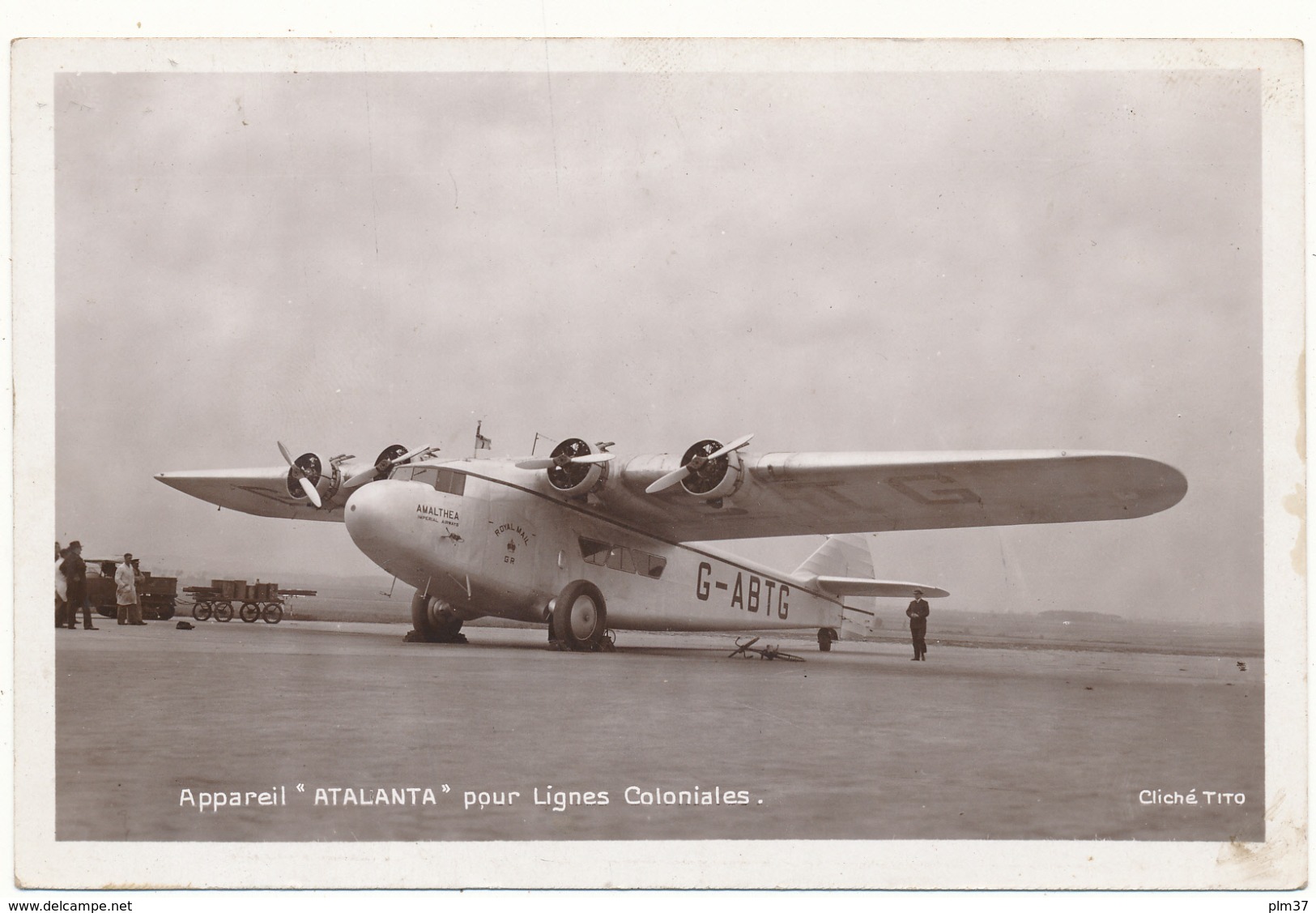 AVION - Monoplan Armstrong - Whitworth XV "Atalanta" - 1919-1938: Entre Guerres