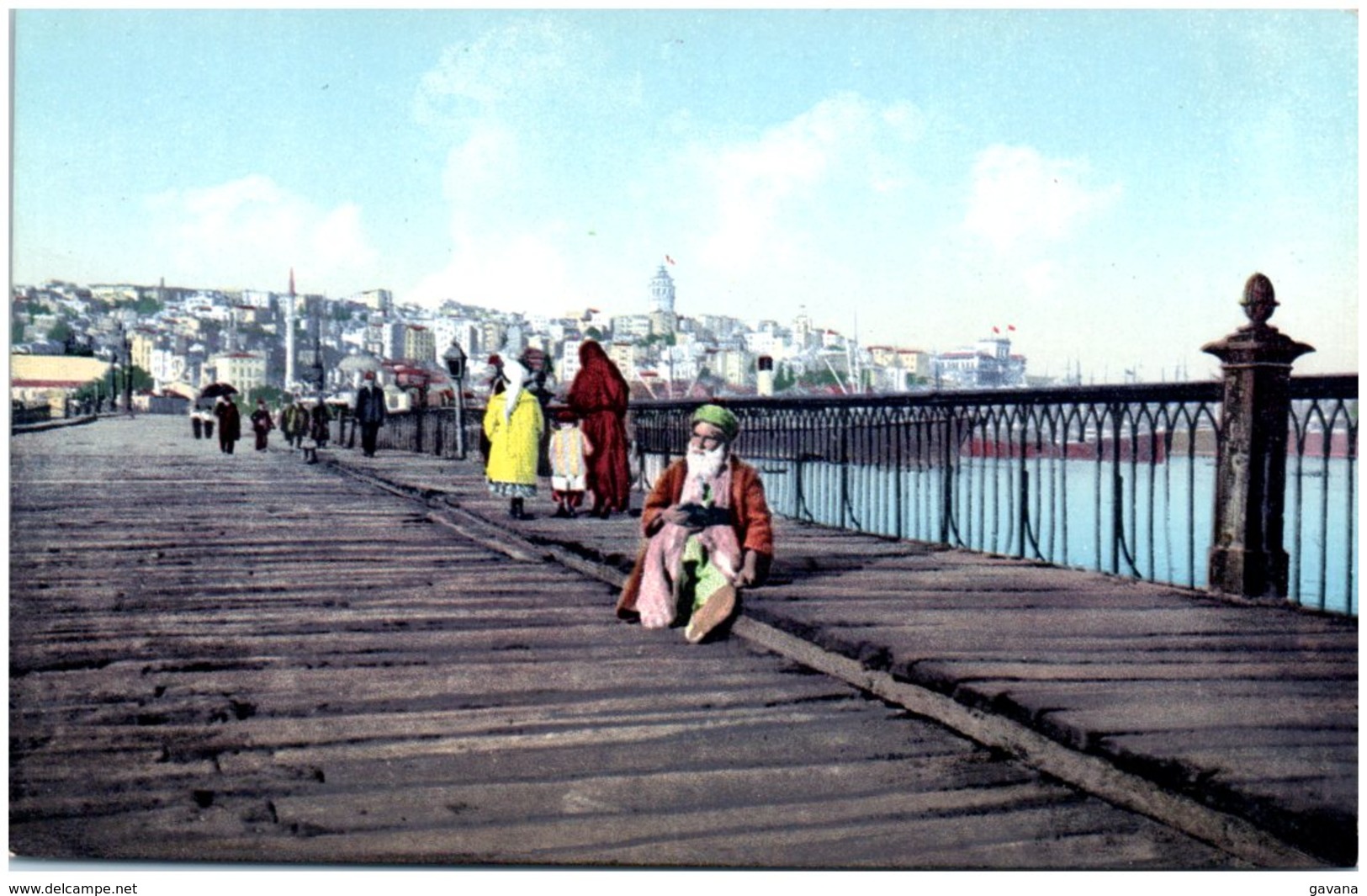 CONSTANTINOPLE - Le Vieux Pont - Türkei