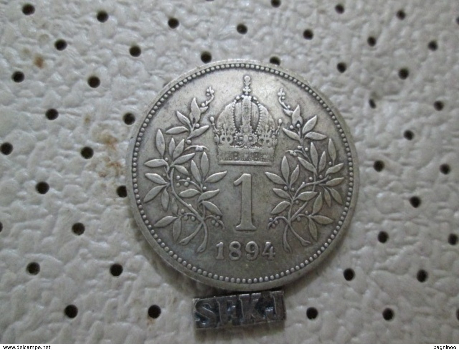 AUSTRIA  1 Corona 1894  4.96 G - Austria